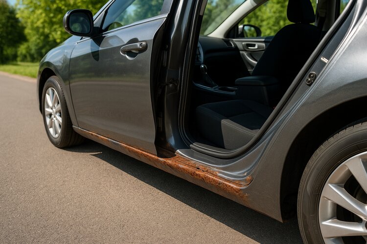 Корозія порогів автомобіля