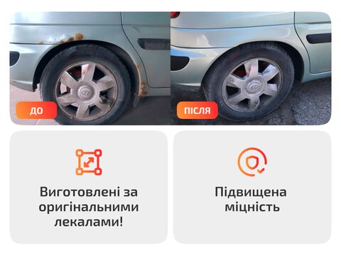 Задні арки для Chevrolet Tracker II